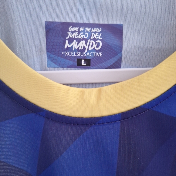 NWT Large XCelsius Active Columbia Futbol Soccer Jersey Shirt MSRP $70 - Picture 5 of 6